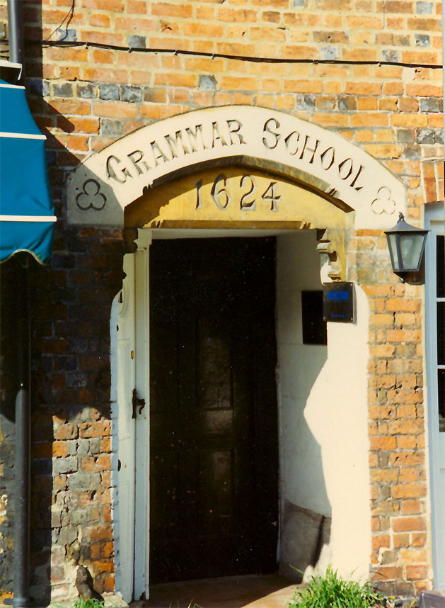 The original school building